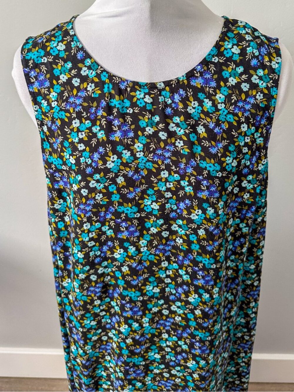 Vintage 90's Maxi Floral Dress - Picture 2 of 9
